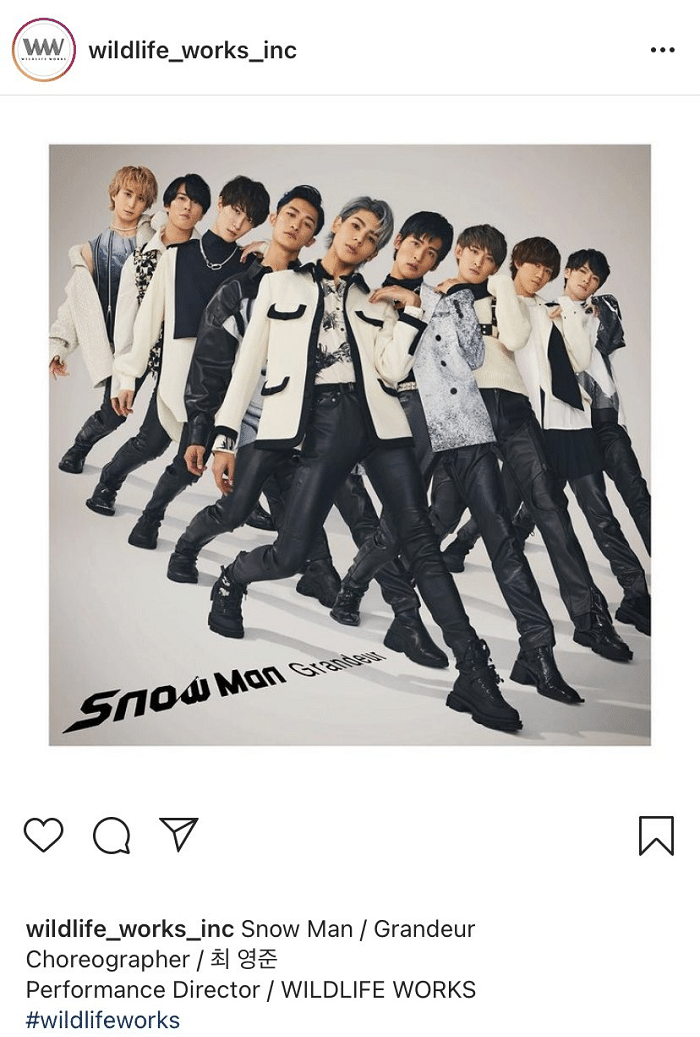 최영준 안무가 안무 담당한 일본 쟈니스 그룹 신곡 최영준 안무가 안무 담당한 일본 쟈니스 그룹 신곡