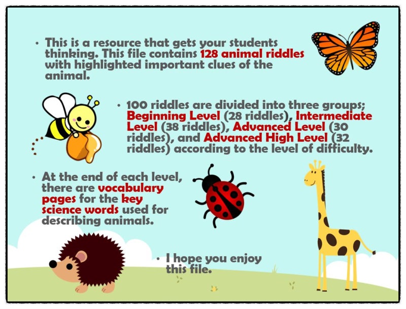 What Am I? Animal Riddle (나는 무엇일까요? 영어 수수께끼) : 네이버 블로그