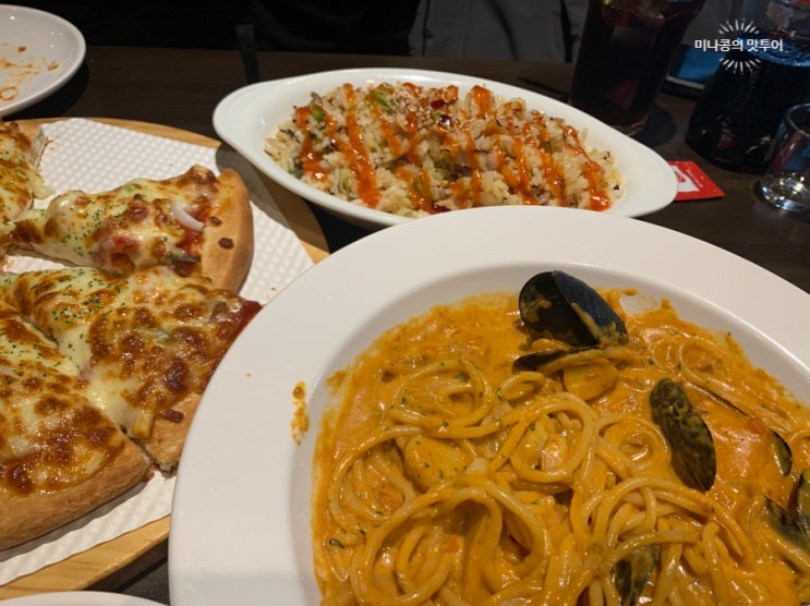 &lt;광명사거리&gt; 동네 맛있는 파스타, 피자 먹으러가기 "노네임" 내돈내산