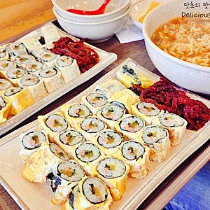 평택역 달인 즉석 계란말이 김밥