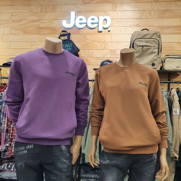 많이 팔린 지프 jeep_기본 작은 JEEP 맨투맨 남녀 공용 알아요?