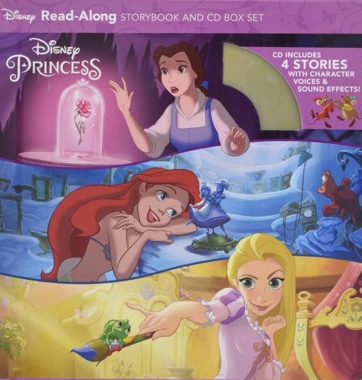 당신만 모르는 Disney Princess Read-Along Storybook and CD Boxed Set [With Audio CDs], Disney Press(로켓배송) 추