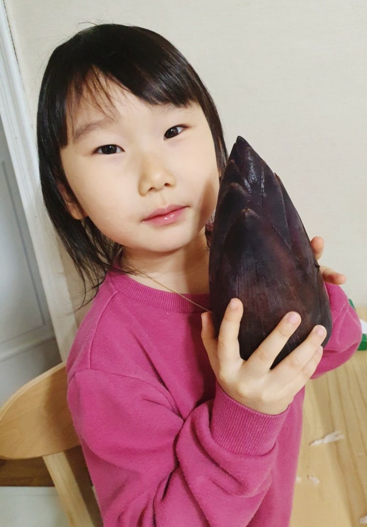  바나나꽃 샐러드 만들어봤어요 바나나꽃 들어보신거 있어요?
