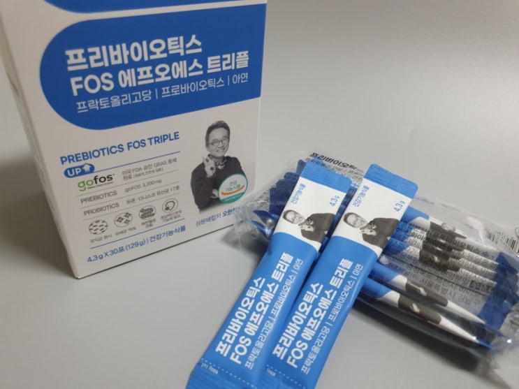  오한진 프리바이오틱스 트리플, 업그레이드된 유산균