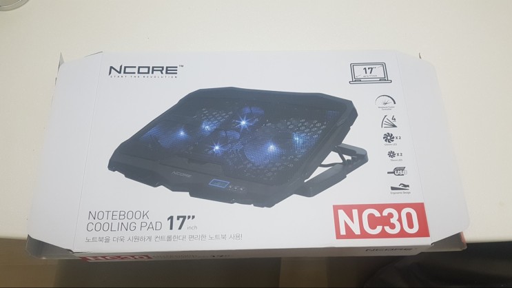 [리뷰] 앱코 NCORE NC30, 노트북 거치대 받침대 후기