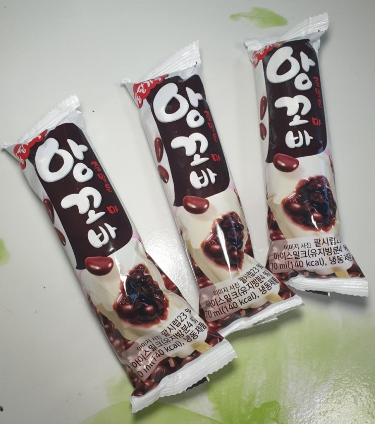  아이스크림 추천! 롯데 앙꼬바, 통팥가득 앙증맞은 꼬마바