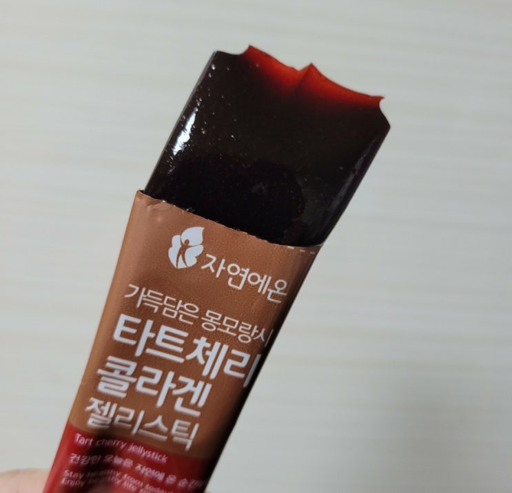 [타트체리젤리] 자연에온 몽모랑시 타트체리 콜라겐 젤리 효능/효과 및 시식 후기