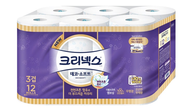 잘나가는 크리넥스 천연펄프 데코 앤 소프트 롤화장지 35m, 12롤, 1팩(로켓배송) 알아요? 잘나가는 크리넥스 천연펄프 데코 앤 소프트 롤화장지 35m, 12롤, 1팩(로켓배송) 알아요?