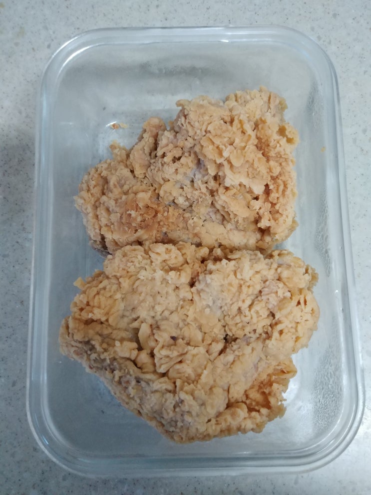  남은치킨 살리기1편_치킨마요덮밥