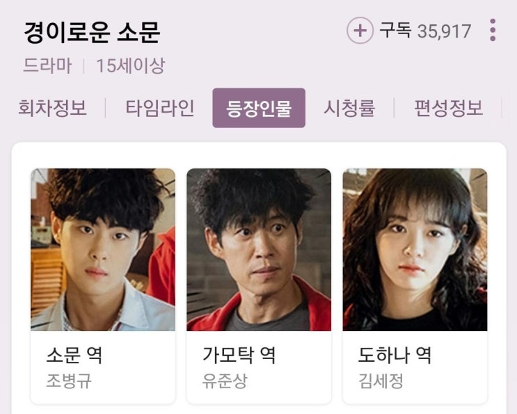 주인공 이름이 들어간 드라마 제목 모음