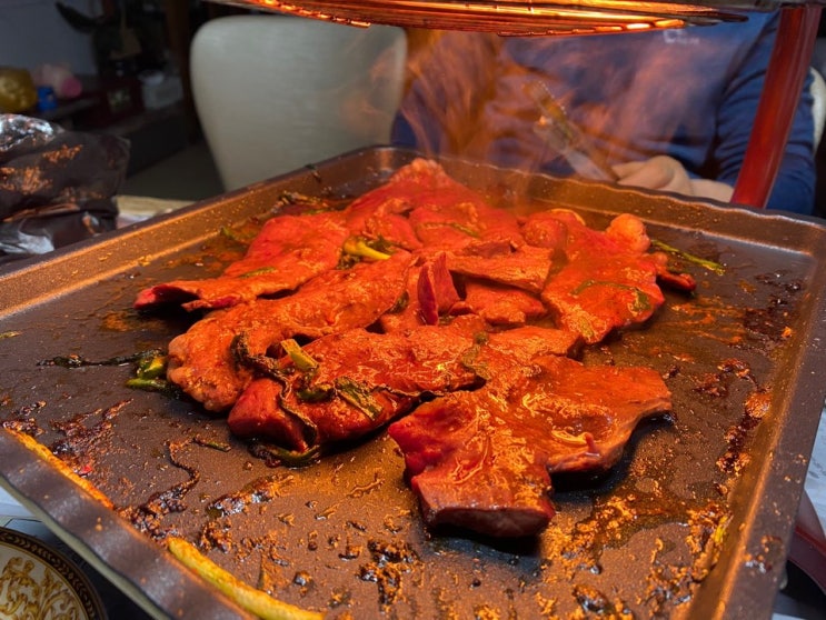  군자역맛집 대명소곱창 포장 집에서 먹는 소염통구이!!!( Feat.자이글,With.담금주)