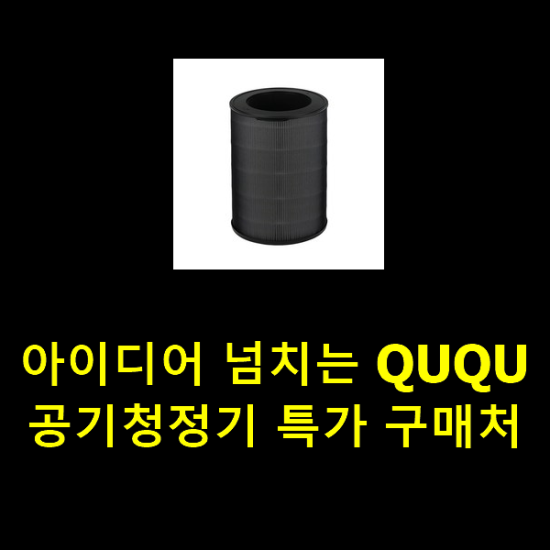 아이디어 넘치는 QUQU공기청정기 특가 구매처 아이디어 넘치는 QUQU공기청정기 특가 구매처