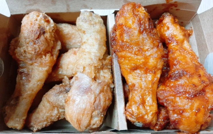  [뭐먹지?]교촌치킨 반반콤보(오리지널+레드)