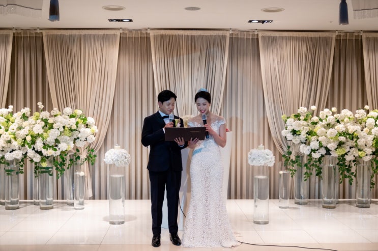  주례없는 결혼식 혼인서약서 작성하기