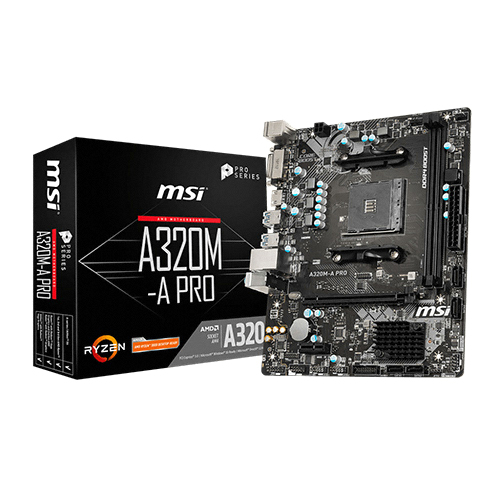 의외로 인기있는 MSI A320M-A PRO 메인보드 MS-7C51(로켓배송) ···