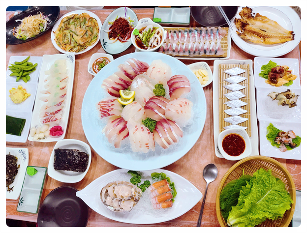  제주 고등어회 존맛 몰라? 신산포구자연산횟집!