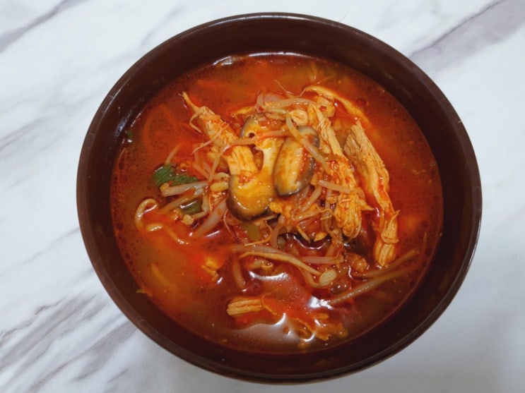  세상에서 가장 쉬운 닭개장 끓이는 방법 :: 초간간 재료 손질