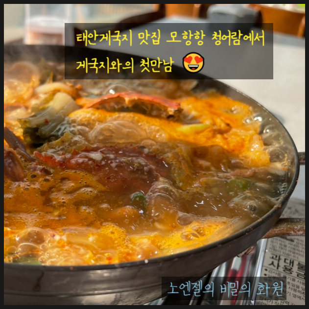 태안게국지 맛집 모항항 청어람에서