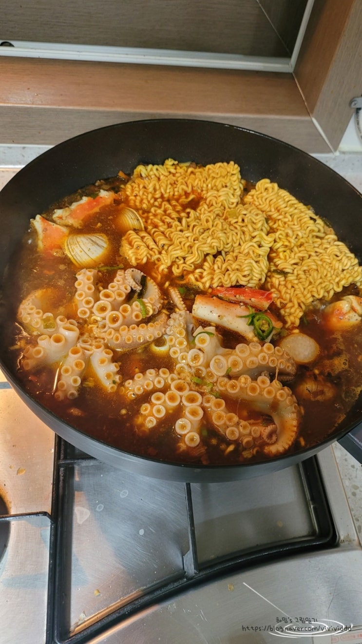  삽교호수산시장 '킹크랩과 함께 해물파티' 맛있게 하기(feat. 맹이회센타)