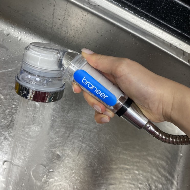  싱크대필터 녹물제거 브랜서