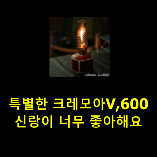 특별한 크레모아V,600 신랑이 너무 좋아해요 특별한 크레모아V,600 신랑이 너무 좋아해요