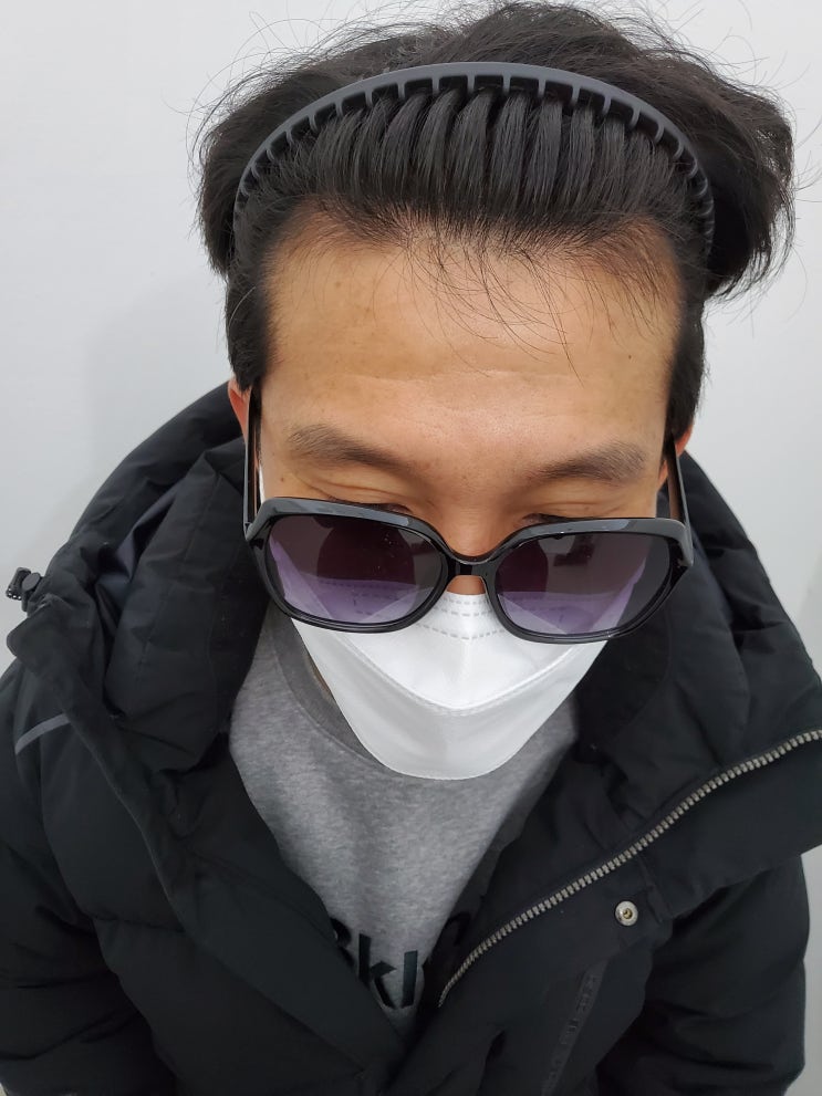  제주헤어라인 매력을 살려서