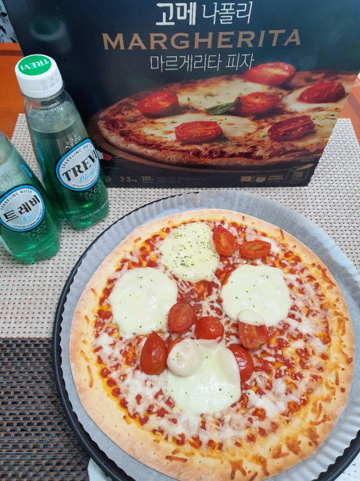  고메프리미엄피자로 우리집도 피자맛집