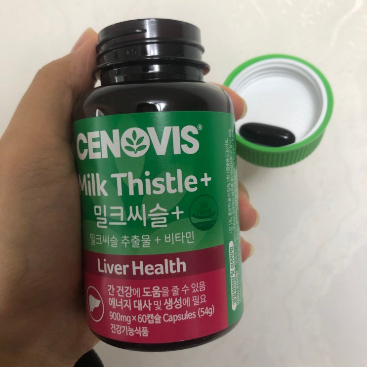  밀크씨슬 추천, 세노비스 밀크씨슬+로 간 건강 챙기자!