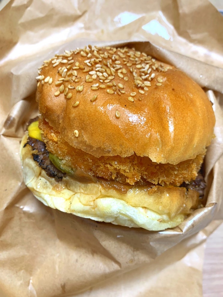  문래동 로데오 맛집 몬스터비 수제버거 배달 후기