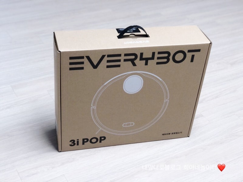 똑똑한 로봇청소기,에브리봇 3i pop