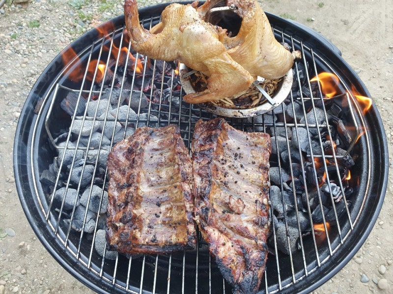 웨버 WEBER 컴팩트 57 바베큐 그릴 플러스 실제 리뷰