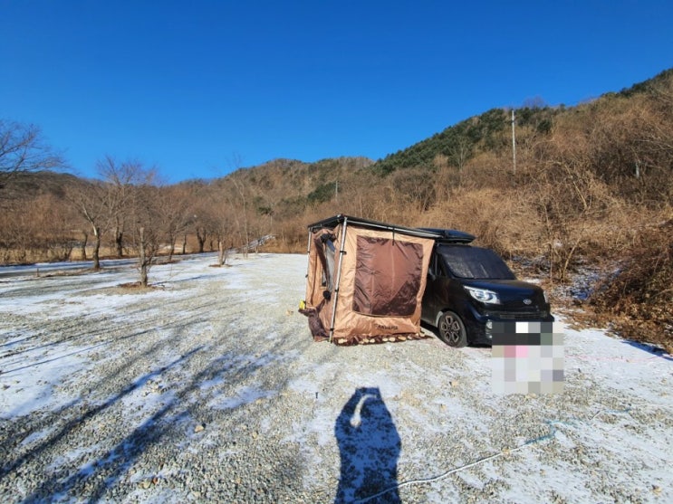  홍천여행 생애 첫 차박캠핑 - 알프스밸리 캠핑장에서 영하 19도의 겨울왕국을 맛보다