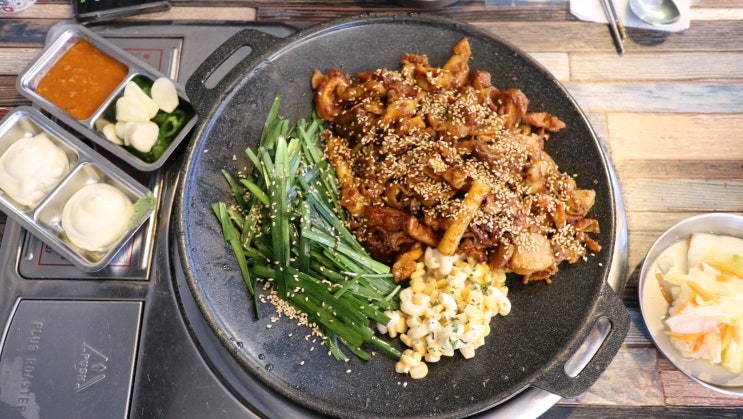  샤로수길 맛집 곱분이곱창 치즈날치알볶음밥 필먹 불쇼는 덤