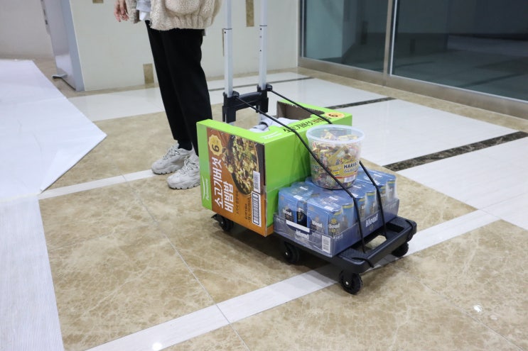  접이식핸드카트 우리집 필수품