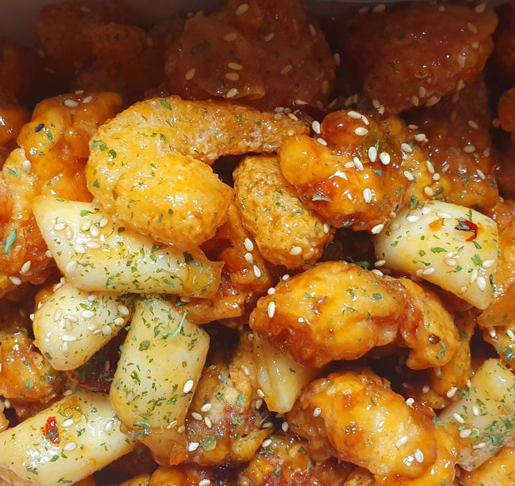  치킨 매니아 (내가 좋아하는 새우치킨)