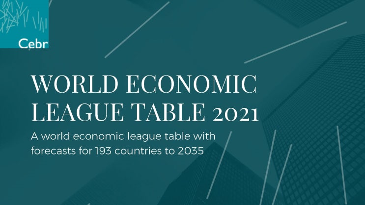  2021년 세계 경제그룹 지표 (World Economic League Table 2021)