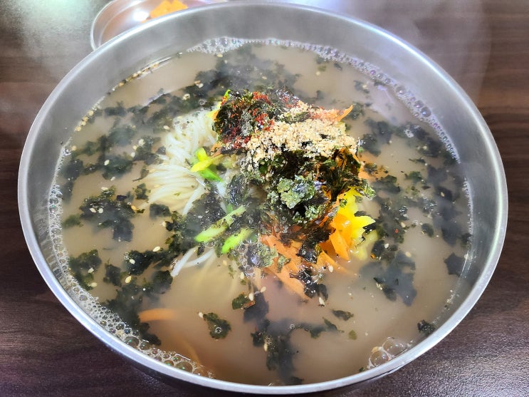  시흥 계수동 '좋은날국수집' 멸치국수