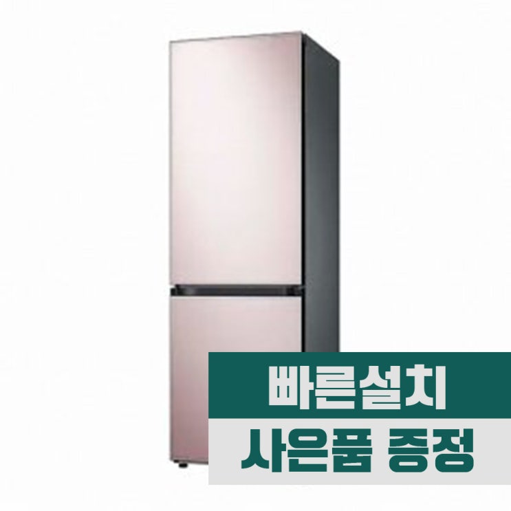 가성비 좋은 삼성 비스포크 2도어 냉장고 333L (RB33T300432) ···