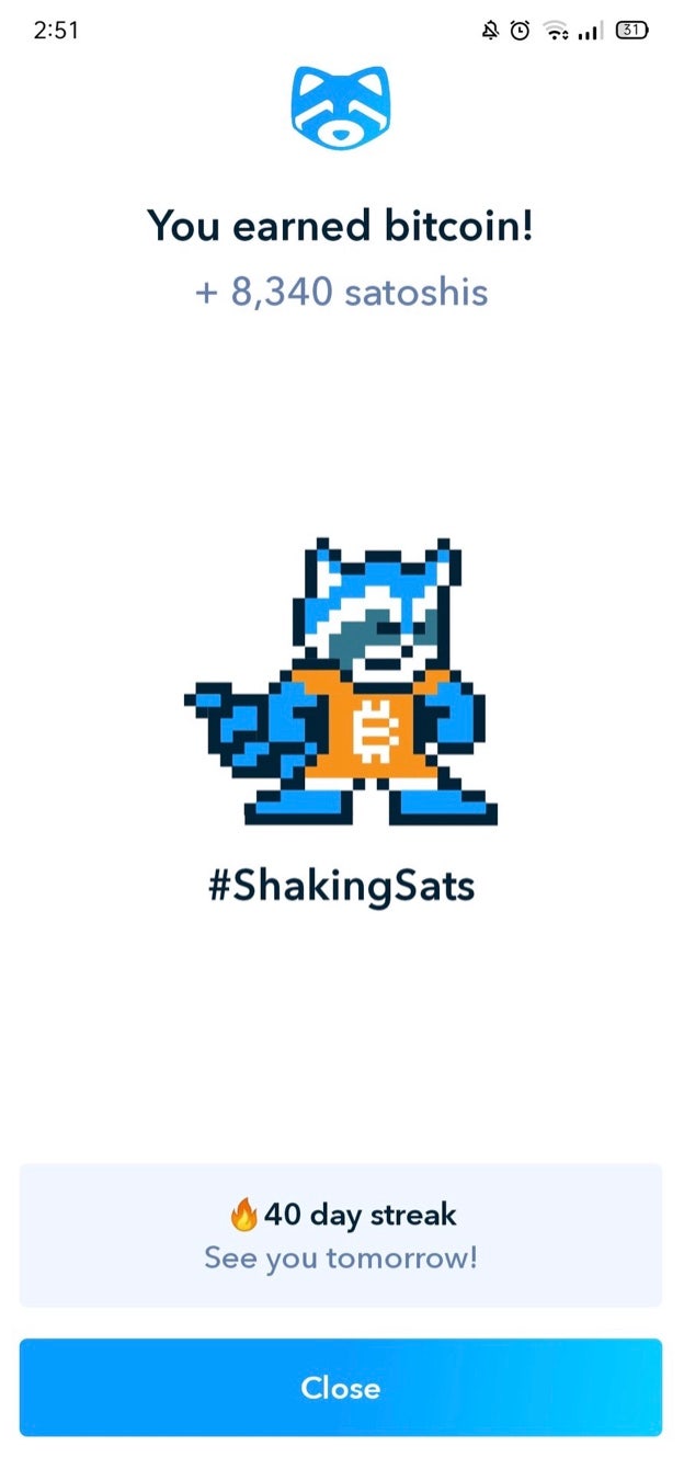 Shakepay] 캐나다 비트코인 이더리움 거래소. 매일 핸드폰을 흔들면 비트코인을 줘요. : 네이버 블로그