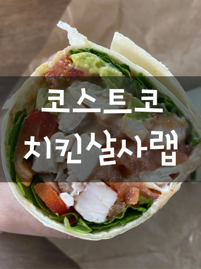  코스트코 치킨살사랩