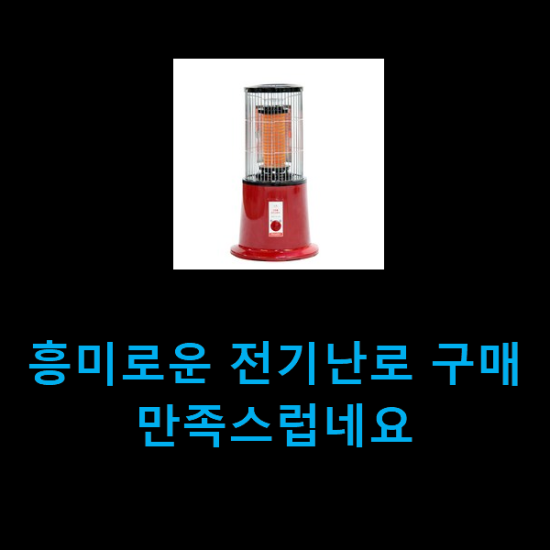 흥미로운 전기난로 구매 만족스럽네요 흥미로운 전기난로 구매 만족스럽네요
