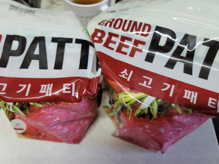  코스트코에서 구입한 햄버거패티로 만든 토마토파스타