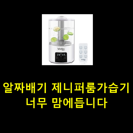 알짜배기 제니퍼룸가습기 너무 맘에듭니다 알짜배기 제니퍼룸가습기 너무 맘에듭니다
