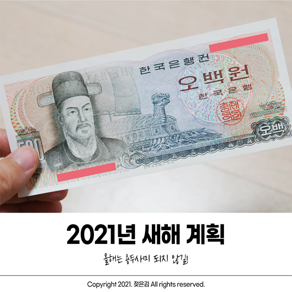 2021년의 계획