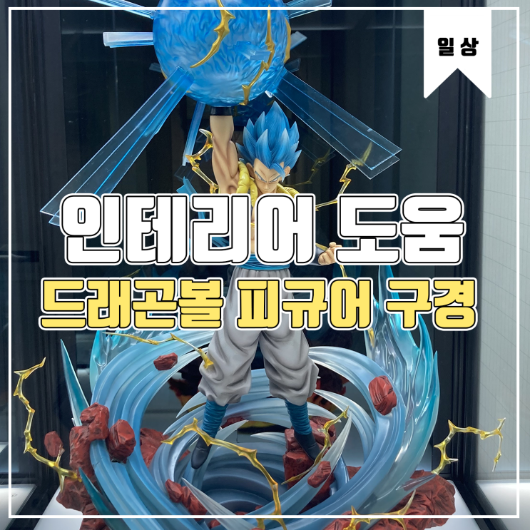  [일상] 인테리어 도와주기 Feat.드래곤볼 피규어 구경