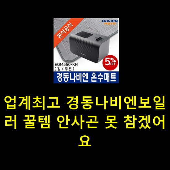 업계최고 경동나비엔보일러 꿀템 안사곤 못 참겠어요 업계최고 경동나비엔보일러 꿀템 안사곤 못 참겠어요