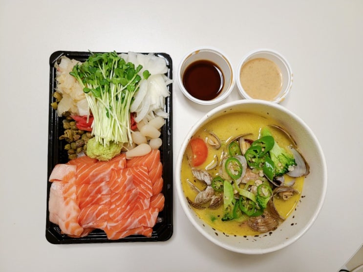 문정동 맛집, 연어는 옳다 포장 후기