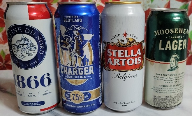  노브랜드에서 파는 맥주 4종