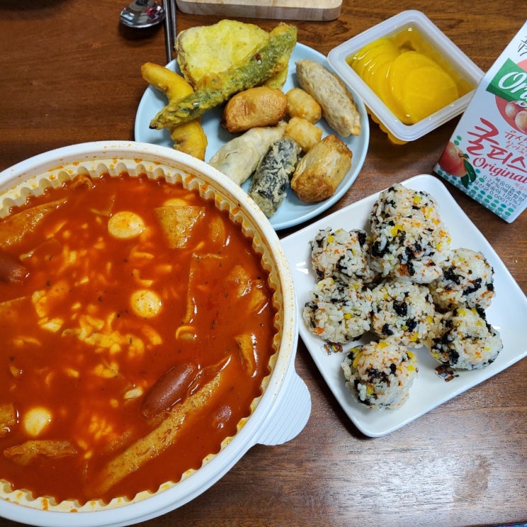  대전 우송대점 배달 맛집, 달토끼의 떡볶이 흡입구역
