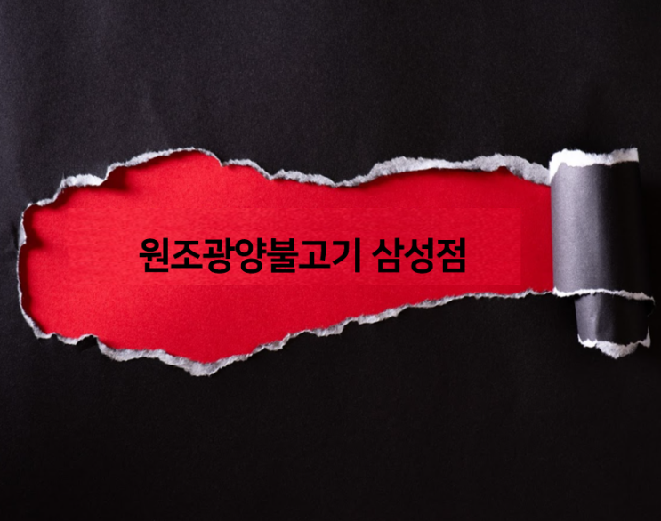  삼성동 맛집 원조 광양불고기에서 늦은 점심 정식세트로 알차게 먹었어요
